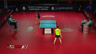 Amazing point from Sun yingsha and Mima Ito | table tennis