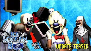 ICE SCREAM 8 / UPDATE TEASER TRAILER #1 / Rod Revealed a Fearsome Enemy! 😱❄️