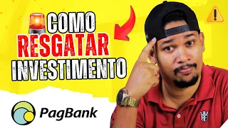 Como resgatar dinheiro investido no pagbank #PagDicas