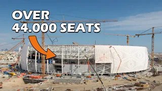 Building the AL THUMAMA STADIUM - FIFA World Cup Qatar 2022 - CINEMATIC TIMELAPSE 4K