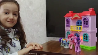 Знакомимся My little pony-  Сумеречная Искорка, Радуга Дэш, Пинки Пай, Рарити