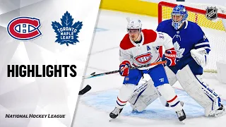 Canadiens @ Maple Leafs 2/13/21 | NHL Highlights