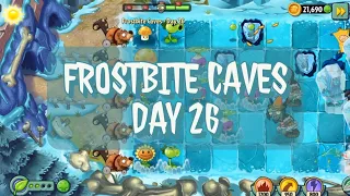Plants vs Zombies 2 - Gameplay - Frostbite caves Day 26