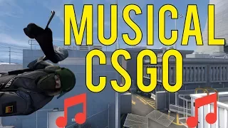 CSGO SURF BUT ITS A MUSICAL | CSGO FUNNY MOMENTS