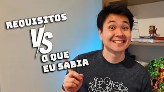 ANALISANDO OS REQUISITOS DA MINHA PRIMEIRA VAGA •  ANDRE KUNIYOSHI