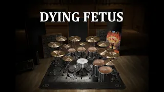 Dying Fetus - In The Trenches only drums midi backing track