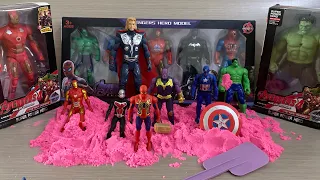 Avengers Superhero Toys/Action Figures/Unboxing, Spiderman, Iron Man, Hulk, Captain America #19