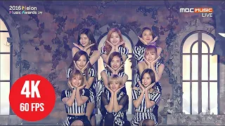 [ 4K LIVE ] TWICE - CHEER UP + TT (161119 MBC Melon Music Awards 2016)