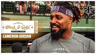 Cam Jordan Talks About What It Means To Give Back at the 2019 Black & Gold Celebrity Softball Game