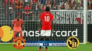 MANCHESTER UNITED vs YOUNG BOYS | Penalty Shootout | UEFA Champions League  | PES 2019