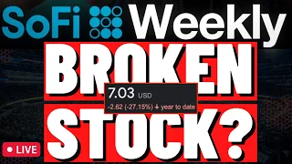 ANOTHER -10% THIS WEEK; IS SOFI BROKEN? | SOFI WEEKLY