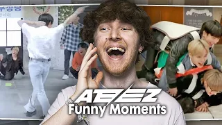 THEY'RE PURE CHAOS! (ATEEZ Funny Moments from 2022 | Reaction)