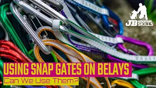 Can we use snap gate carabiners on climbing belays? Some bonus chat about Lion Rock too!