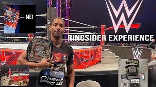 WWE Ringsider Experience + Tips and Advice