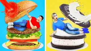 IF FOOD WERE PEOPLE | FUNNY SITUATIONS AND EMBARRASSING FOOD MOMENTS BY CRAFTY CRAFTS