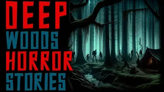 3 SCARY Deep Woods Horror Stories | Black Screen with Ambient Rain Sounds