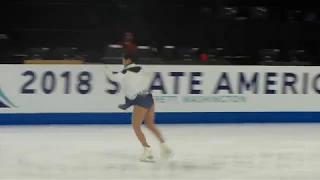 Satoko Miyahara Step Sequence Practice