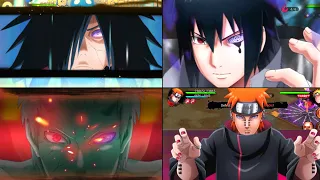 All Rinnegan Ultimate Jutsu Compilation in NARUTO X BORUTO NINJA VOLTAGE