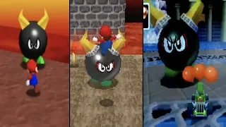 Evolution of 'Big Bully' Battles in Mario Games (1996 - 2005)