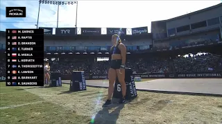 Rogue Invitational 2022 - Women’s Event #9- Final Heat  #crossfit #rogueinvitational #fitness