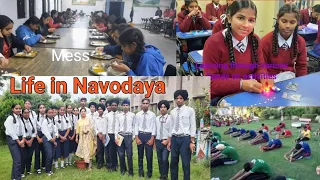 Life in Navodaya, facilities in Navodaya Hostels, School,Mess,ground@biomadeeasywithrachnashukl2285