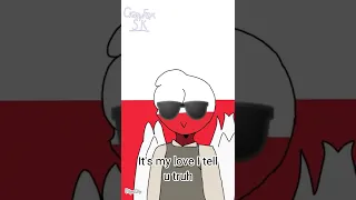 I love Poland 🇵🇱💕 (But CountryHumans ver.) Art