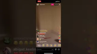 Trippie red gets jump live on instagram?!?