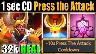 1 sec CD [PRESS THE ATTACK] & [BAD JUJU] With Commander's - 10sec CD Talent | Dota 2 Ability Draft