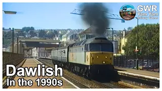 Motive power variety at Dawlish Station in the 1990s