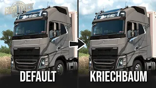 The Best Sound Mod for Volvo | Kriechbaum vs Default sounds | Euro Truck Simulator 2