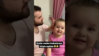 Kızlar neden babalarına aşık 😂 #shorts