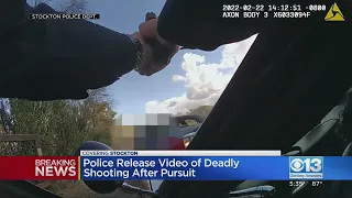 Police Release Video Of Deadly Shooting After Pursuit In Stockton