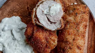 Fried Pork Fillet Wraps