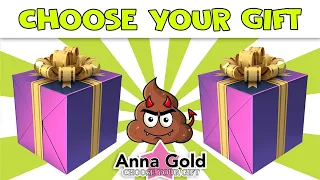 CHOOSE YOUR GIFT,  Escolha seu presente,  Elige Tu Regalo, 🎁  Anna Gold 💖