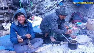 The shepherd life | daily routine village life in nepal | cooking rural style food | village life