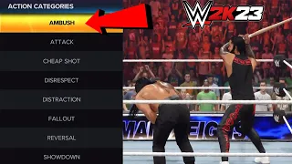 ALL Universe Mode Ambush Cutscenes In WWE 2k23