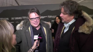 Directors Alex and Andrew Smith Walking Out Premiere Sundance Film Festival