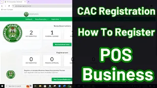 How To Register POS Business In CAC Registration #businessname