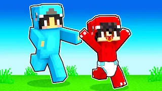 I Became A BABY in Minecraft!