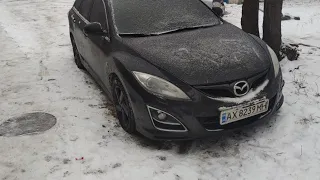 Работа webasto на дизельном двигателе. Mazda 6 2.2 tdi. Прогрев и удобство автономного догревателя