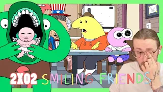 MR. FROG FOR PRESIDENT! -  Smiling Friends 2X02 - 'Mr. Presiden' Reaction