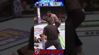 Уронил и добил UFC 191 - Anthony Johnson vs Jimi Manuwa #shorts