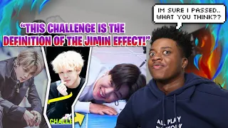 FIRST TIME SEEING THE “DON’T FALL IN LOVE WITH JIMIN CHALLENGE!!” **MUST SEE!!**