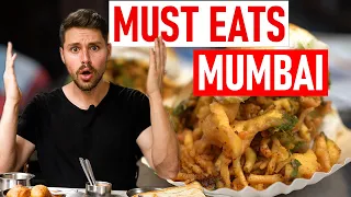 4 LEGENDARY Eateries in MUMBAI: Pav Bhaji + Vada Pav + More!!! | Indian Street Food Tour