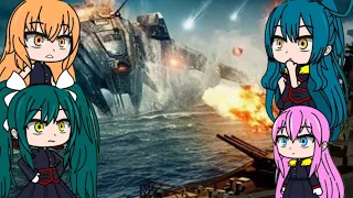 Gacha Life Mato Seihei no Slave React to Battleship Final Battle