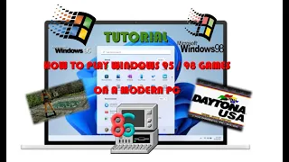 How to play Windows 95/98 Games / Programs on a Modern PC Tutorial (2022)