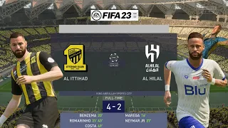 Al Ittihad vs Al Hilal - Saudi Pro Lague 23/24 | FIFA 23 PC Gameplay 4K