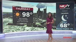 Philadelphia Weather: Tracking The Worst of The Heat