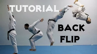 BACKFLIP - instructional video 🥋😮 360°