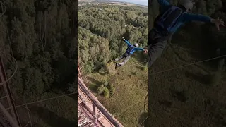 Kostroma A-104 BASE jump